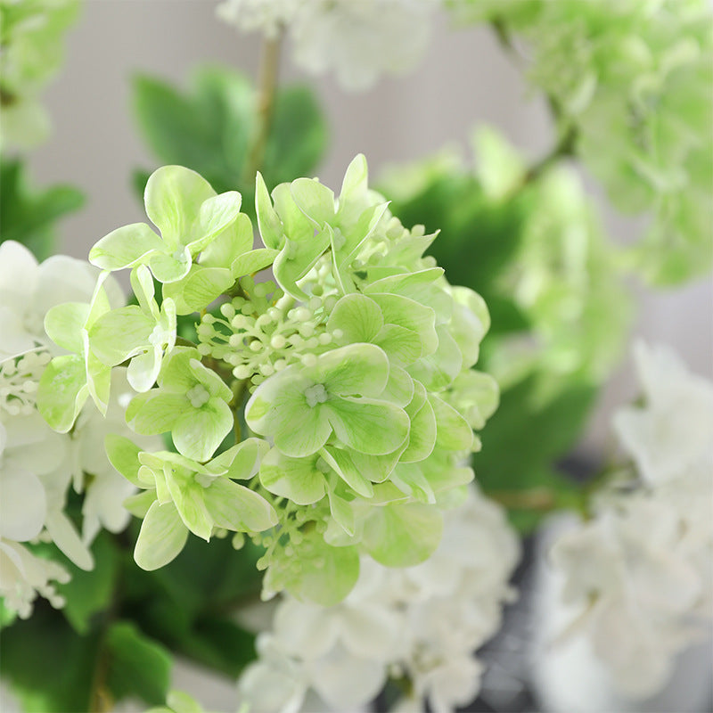 Hortensias artificiales con tacto real de 18.8" 2 piezas para bodas y eventos - Morado