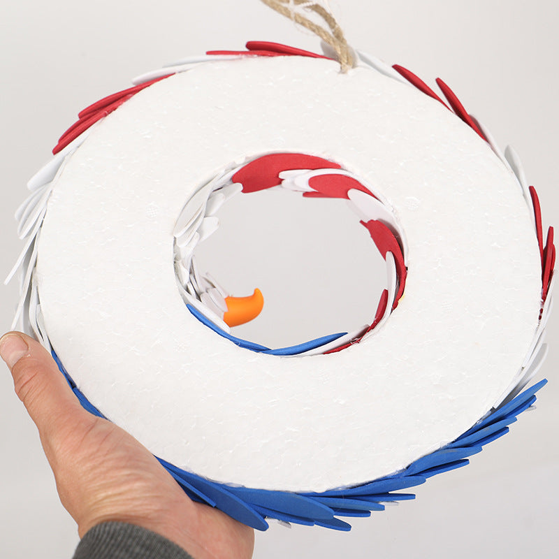 Corona o guirnalda artificial de 15" para decoración del hogar, eventos y escaparates