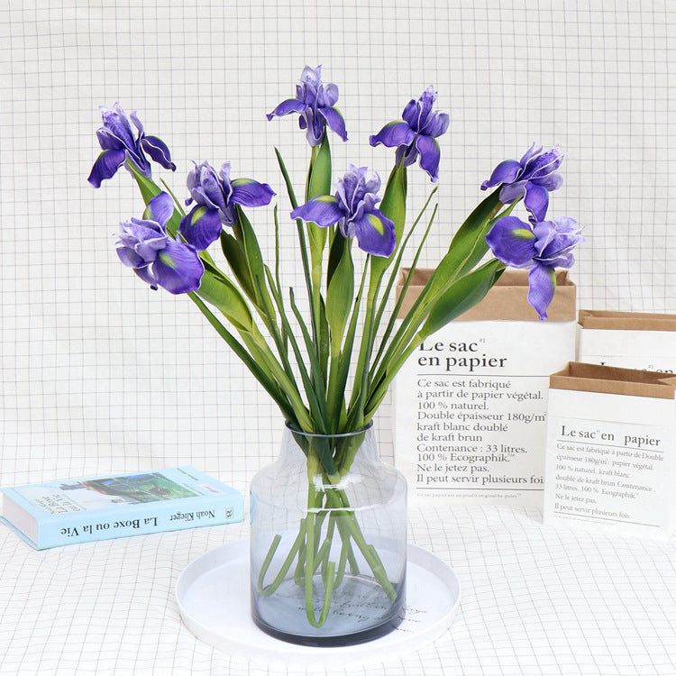 Tallos artificiales con tacto real de 23" para bodas y eventos - Violeta