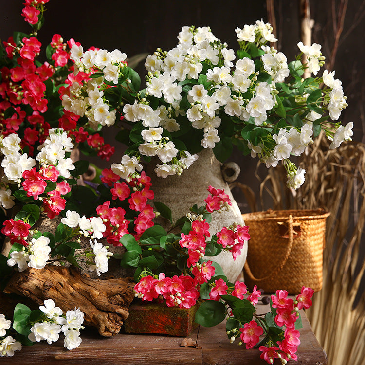 Tallos artificiales de 24" para bodas y eventos - Blanco
