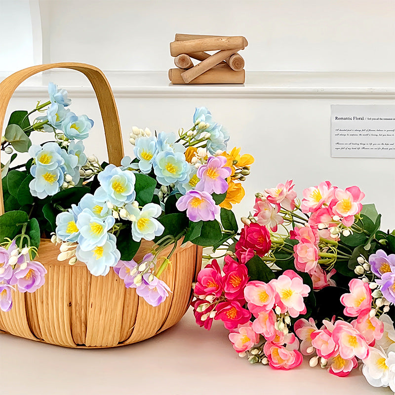 Tallos artificiales de 23.6" para arreglos florales y proyectos DIY - Rosa