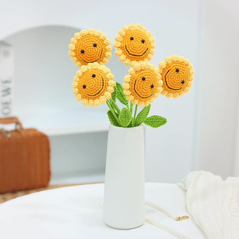 Girasoles artificiales para bodas y eventos - Naranja amarillo