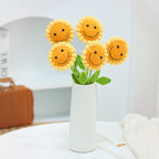 Girasoles artificiales para bodas y eventos - Naranja amarillo