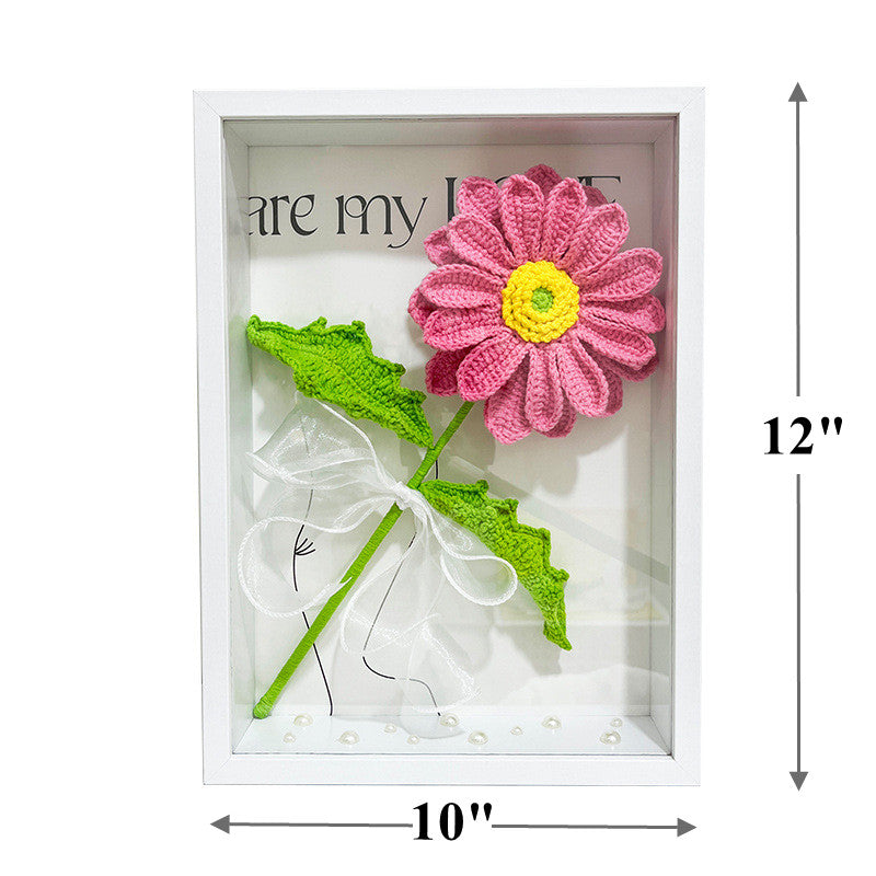 Regalo floral artificial de 12" para bodas y eventos - Morado