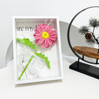 Regalo floral artificial de 12" para bodas y eventos - Naranja