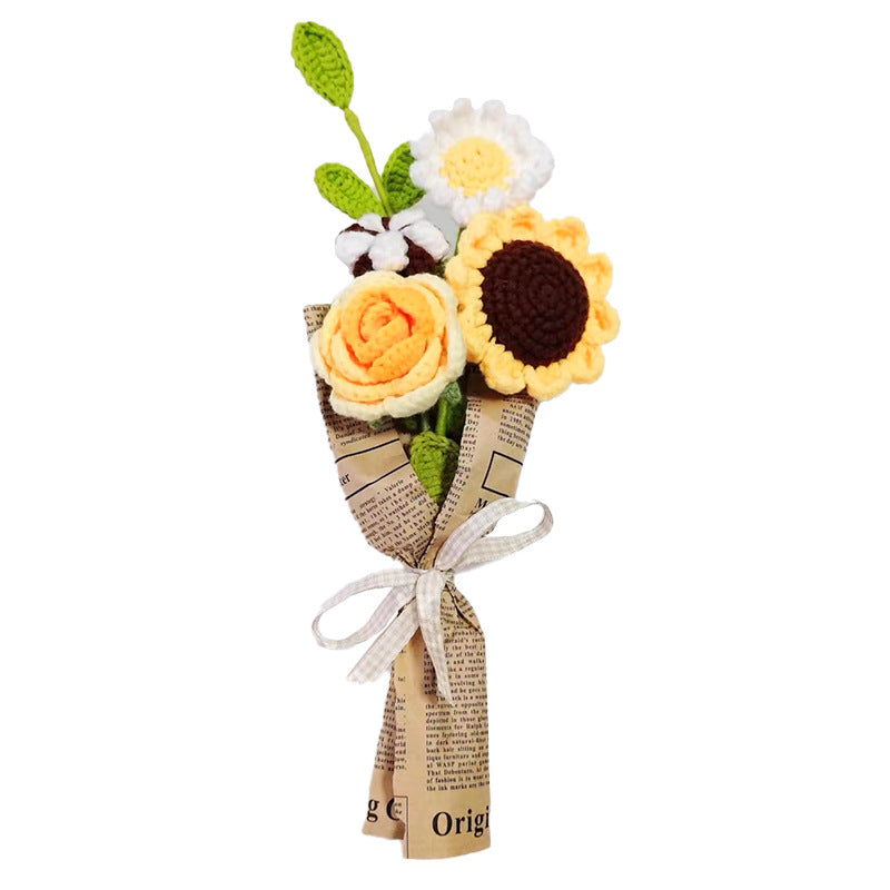 Rosas artificiales de 14" x 5" para bodas y eventos - Azul