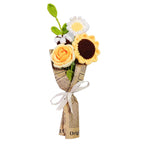 Rosas artificiales de 14" x 5" para bodas y eventos - Azul