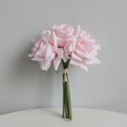 Rosas artificiales con tacto real de 10" para bodas y eventos