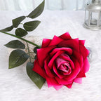 Rosas artificiales de 43" para bodas y eventos
