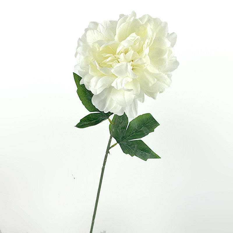 Peonías artificiales de 23.6" para bodas y eventos - Peach