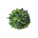 Lavanda artificial con resistencia a los rayos UV para jardín, balcón y terraza - 20cm/7.87"