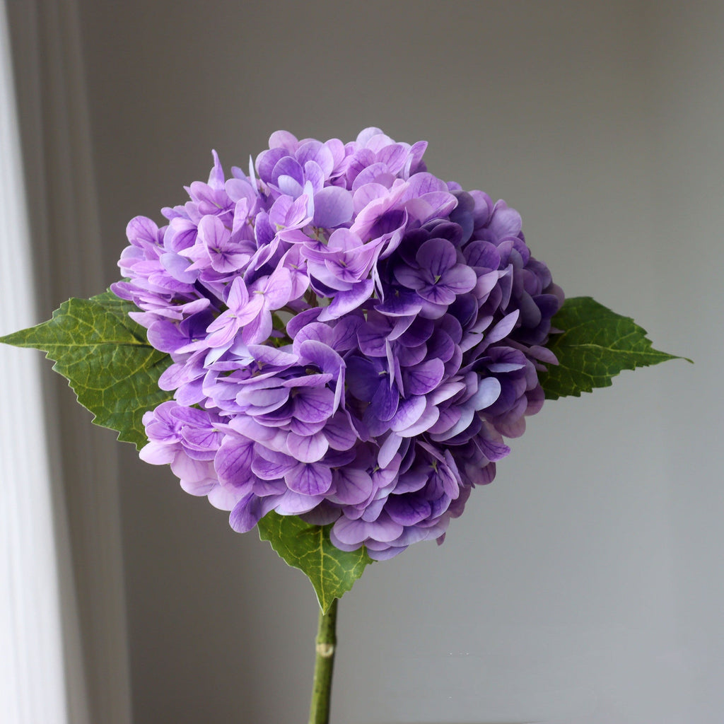 Hortensias artificiales con tacto real de 20" para bodas y eventos