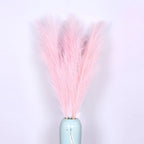 Pampas artificiales de 43" 3 piezas para bodas y eventos - Rosa claro