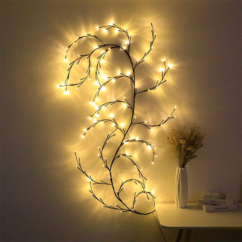 Ramas artificiales con resistencia a los rayos UV de 96" x 5" para jardín, balcón y terraza - Australian standard