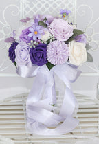 Rosas artificiales de 9" para bodas y eventos