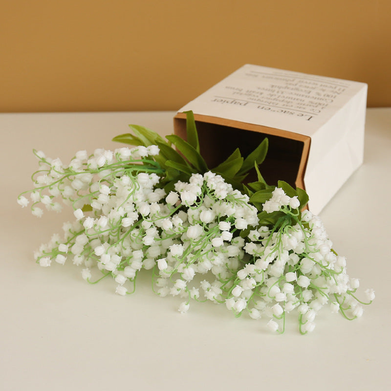 Lirios artificiales de 14" x 10" 20 piezas para bodas y eventos