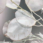 Tallos artificiales de 35" para decoración del hogar - Naranja quemado 6 stems