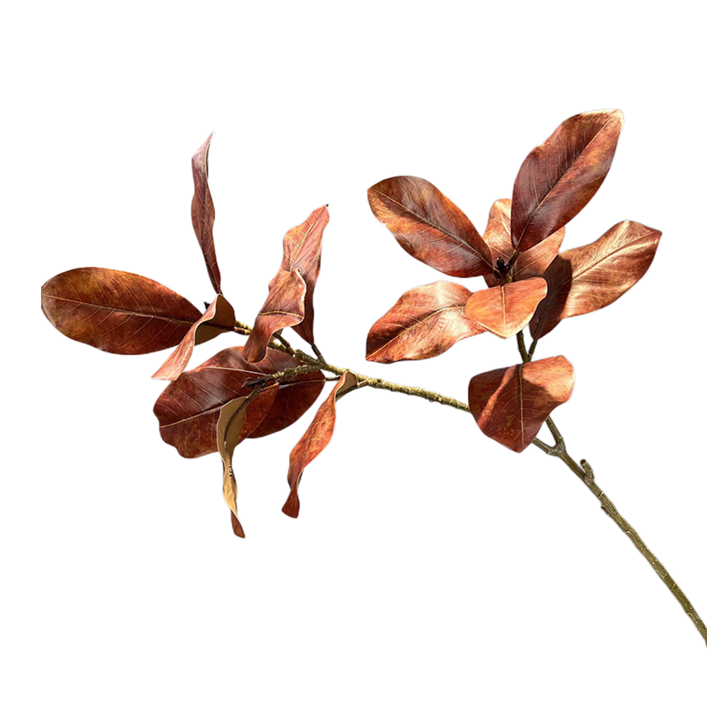 Magnolias artificiales con tacto real de 43" para bodas y eventos