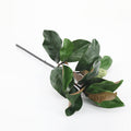 Magnolias artificiales con tacto real de 26" para decoración del hogar, eventos y escaparates