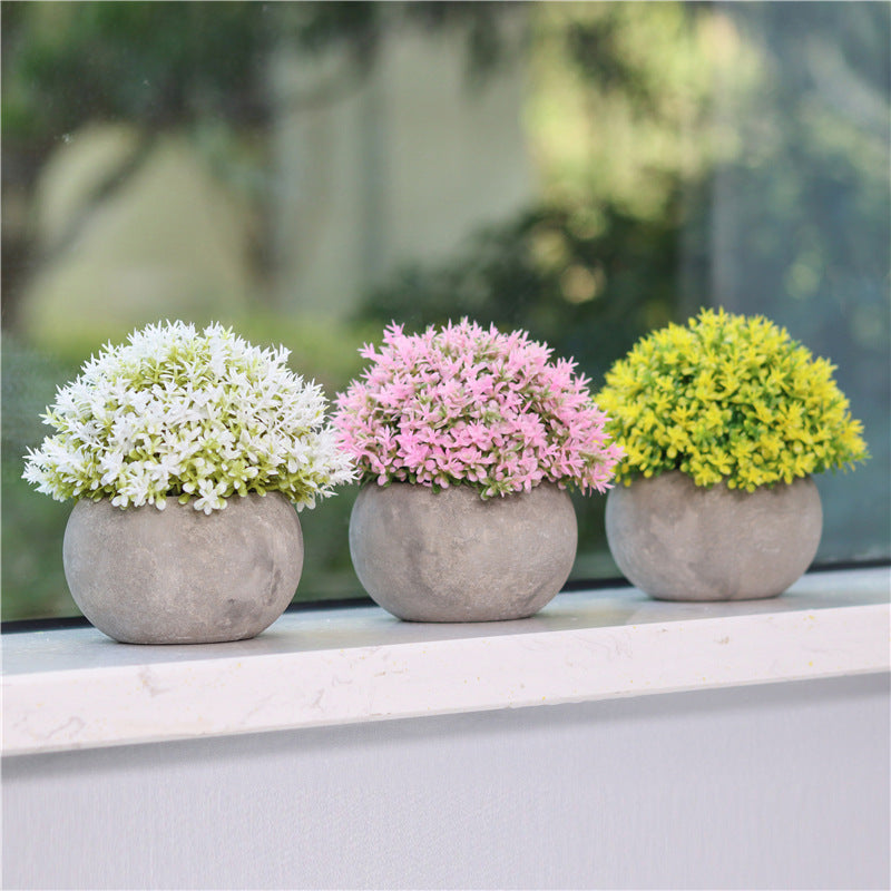 Boj artificial con resistencia a los rayos UV de 5" x 5" 6 piezas para jardín, balcón y terraza - Verde 6pcs