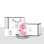 Claveles artificiales de 7" x 5" para decoración del hogar, eventos y escaparates