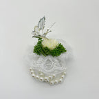 Crisantemos artificiales de 6" x 5" para bodas y eventos