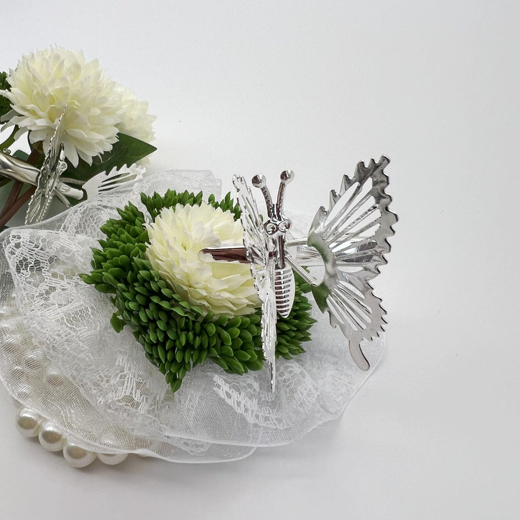 Crisantemos artificiales de 6" x 5" para bodas y eventos