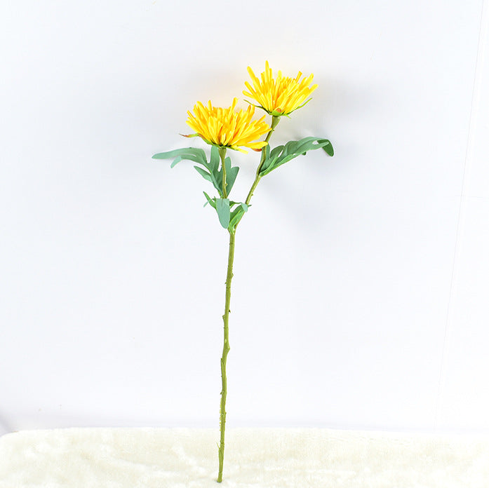 Dalias artificiales de 18" para bodas y eventos - Dark champán