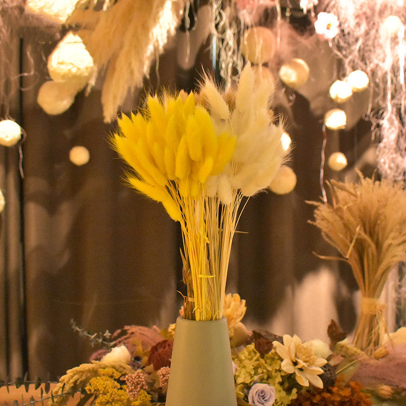 Decoración artificial de 15" x 6" 50 piezas para bodas y eventos - Crema