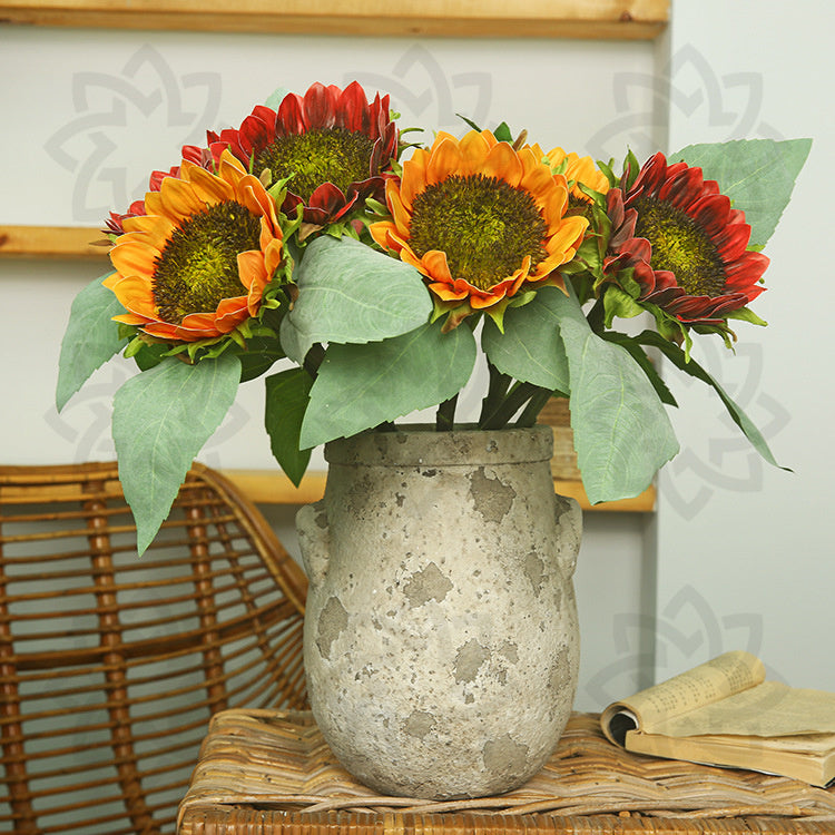 Girasoles artificiales de 15" para bodas y eventos