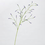 Planta artificial de lavanda y persicaria, tallo largo de 123 cm, decoración moderna para bodas y hogar