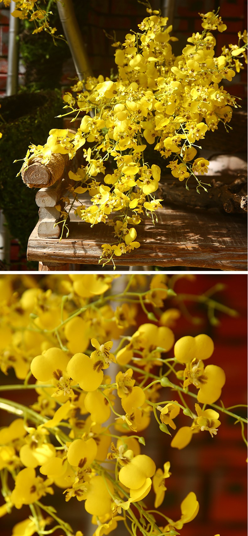 Orquídeas artificiales de 34" para bodas y eventos
