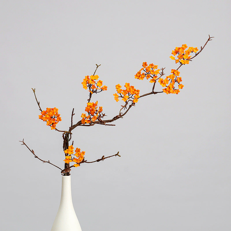 Rama de Flores de Cerezo Artificial, 87 cm, Decoración Interior Estilo Rural y Lujoso