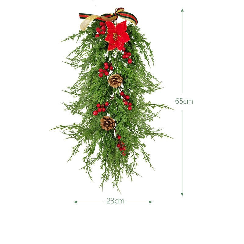 Bayas artificiales de 25" para decoración navideña