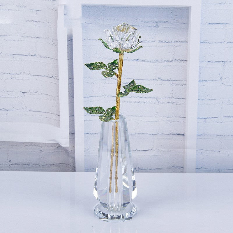 Rosas artificiales de 10" para decoración del hogar