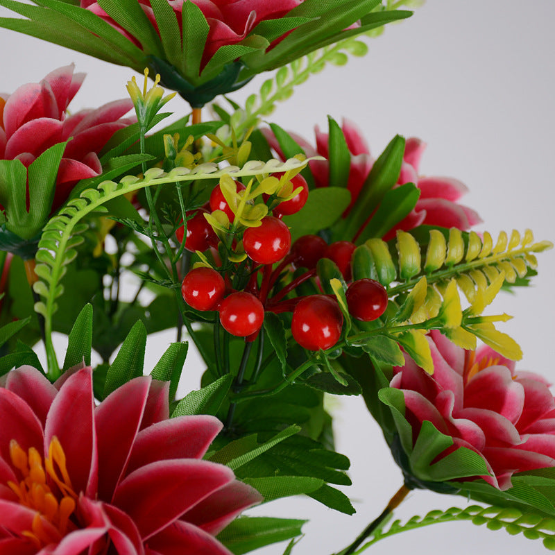 Dalias artificiales de 15" x 10" para bodas y eventos