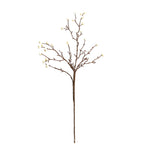 Rama decorativa con frutos de Sabicú, estilo retro, 62 cm, material de espuma, para interiores
