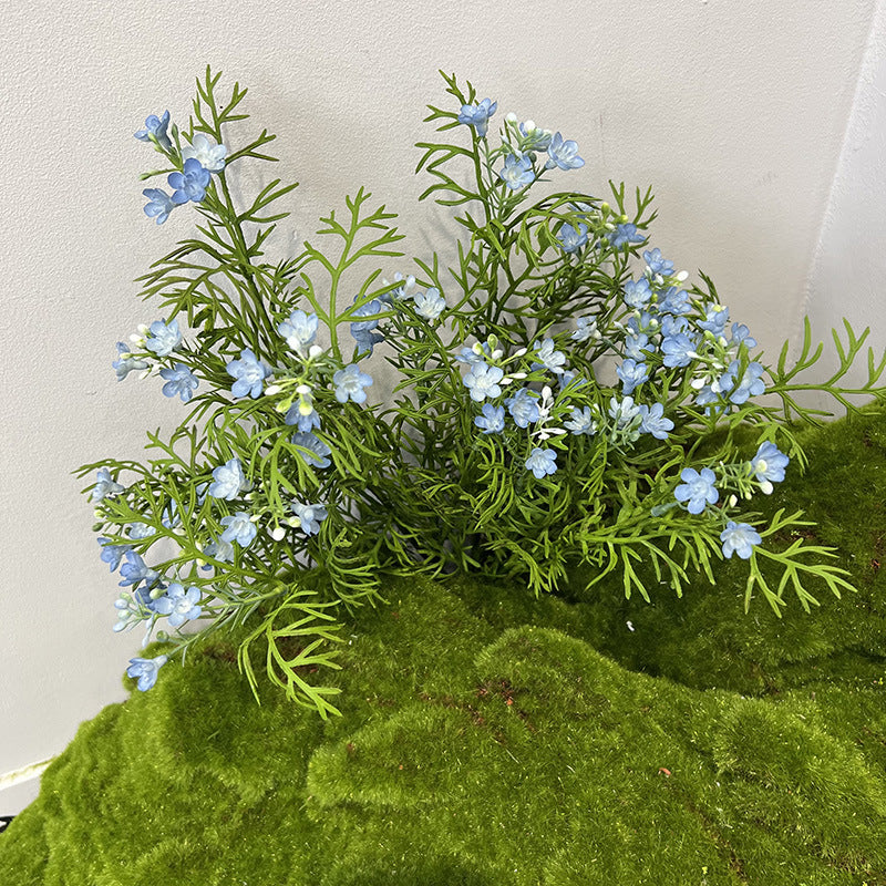 Ramo de Margaritas Artificiales de Plástico, Crisantemo Tipo Manzanilla en Una Sola Pieza, Decoración para Hogar y Bodas