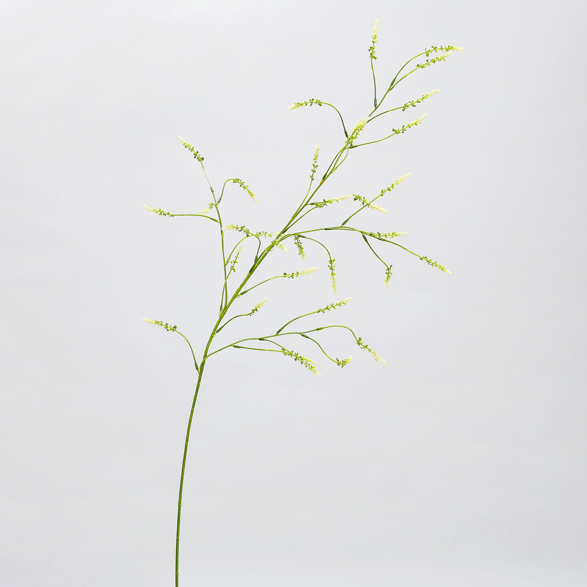 Planta artificial de lavanda y persicaria, tallo largo de 123 cm, decoración moderna para bodas y hogar
