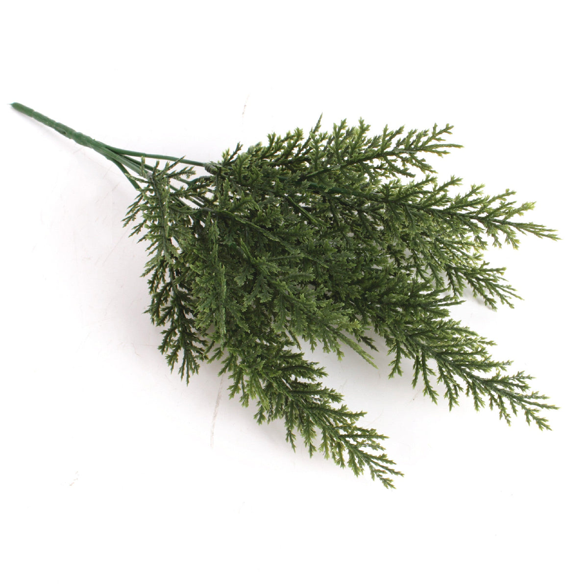 Ramas de pino artificiales con resistencia a los rayos UV con tacto real para jardín, balcón y terraza