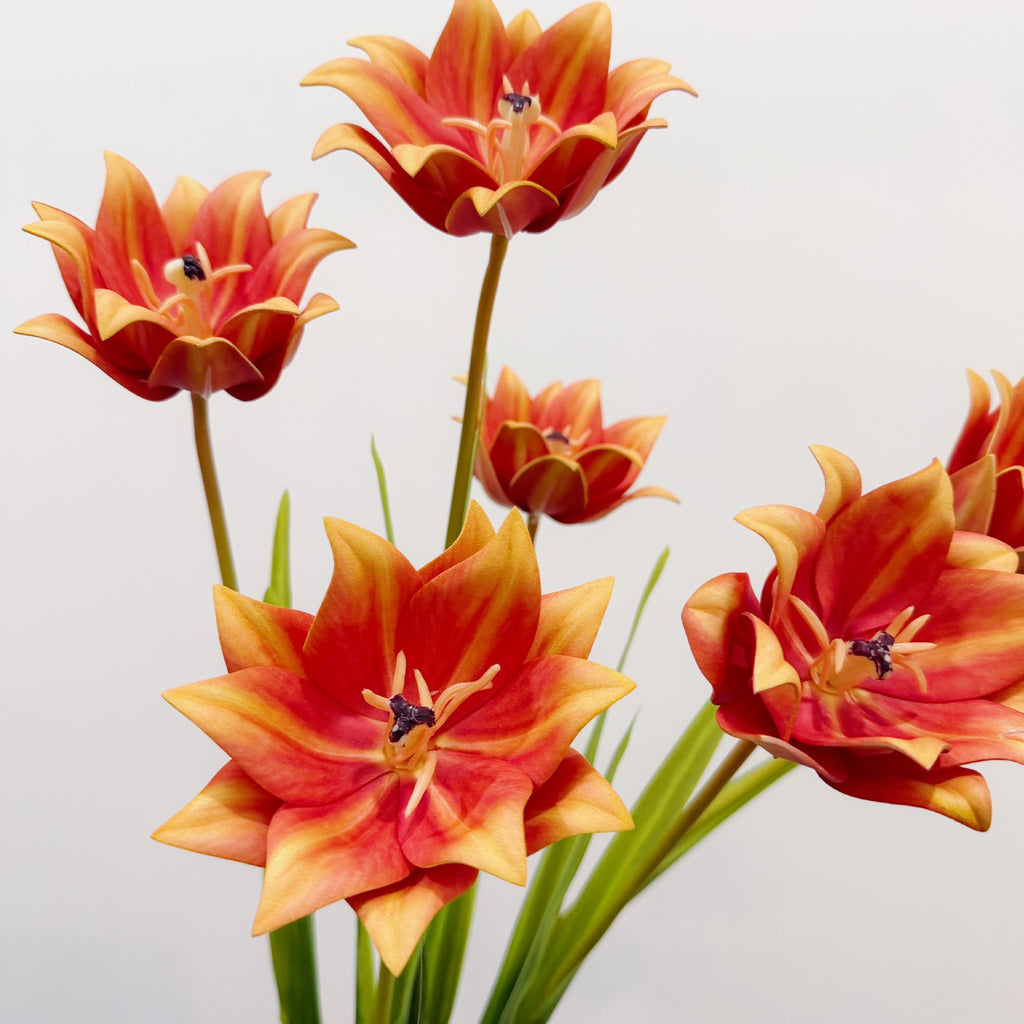 Tulipán artificial de 69 cm, decoración floral moderna para hogar, bodas y oficinas, estilo minimalista