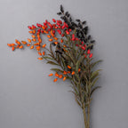 Planta artificial de bayas de Goji de 85 cm, decoración rústica para hogar, oficina y eventos