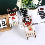Adorno colgante artificial para decoración navideña - Snowman