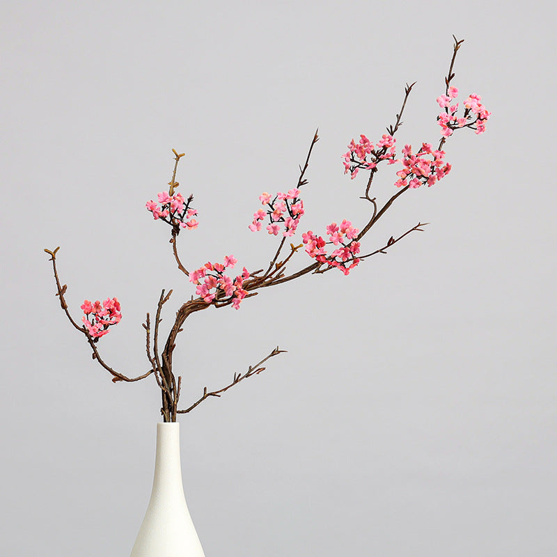 Rama de Flores de Cerezo Artificial, 87 cm, Decoración Interior Estilo Rural y Lujoso