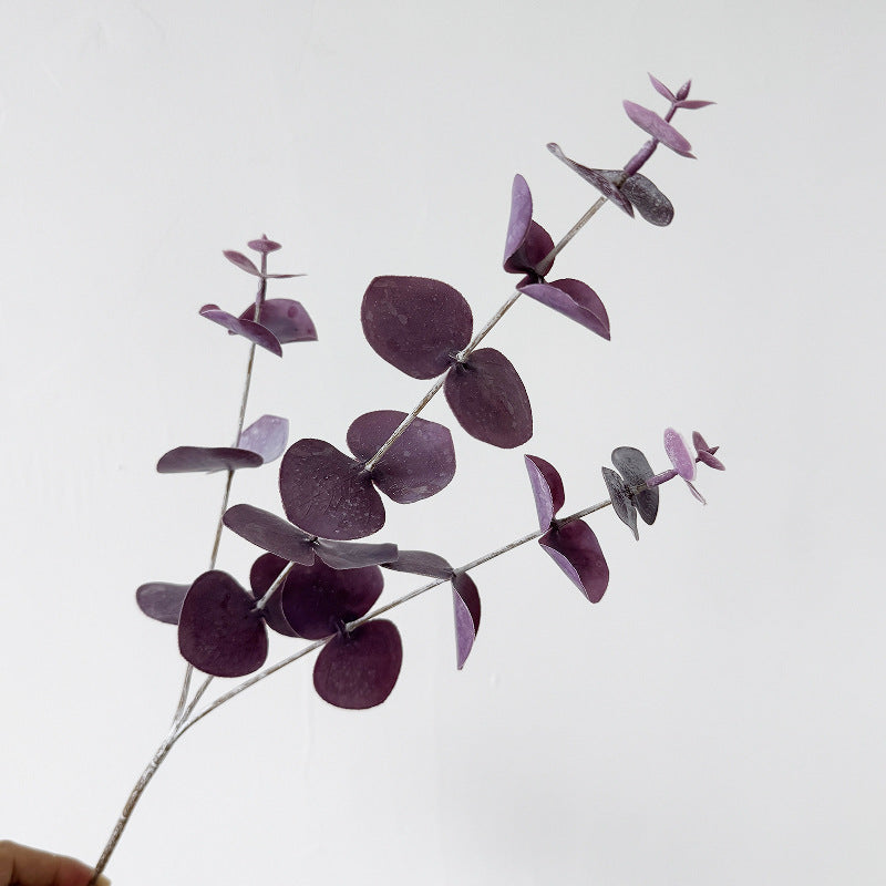 3 Ramas de Eucalipto Artificial, 45 cm, Decoración Hogar, Bodas y Eventos