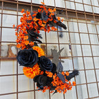 Corona o guirnalda artificial de 14" para decoración de interiores