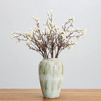 Rama decorativa con frutos de Sabicú, estilo retro, 62 cm, material de espuma, para interiores