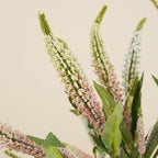 Ramo de Salvia Artificial de Espuma, 1 Ramo Decorativo con Estilo Moderno y Campestre, para Hogar, Boda y Escaparate