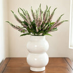 Ramo de Salvia Artificial de Espuma, 1 Ramo Decorativo con Estilo Moderno y Campestre, para Hogar, Boda y Escaparate