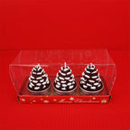Ramas de pino artificiales 3 piezas para decoración del hogar - Gift box